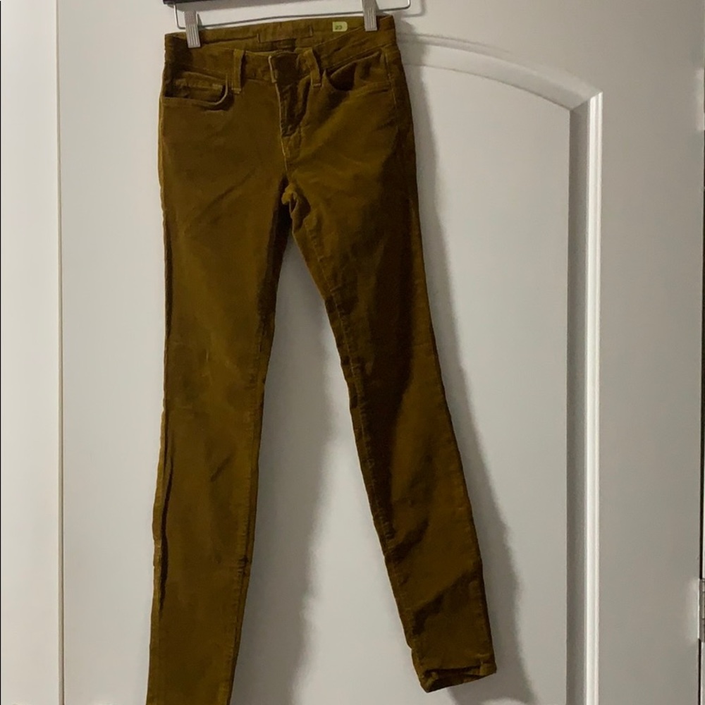 J Brand corduroy skinny pants
